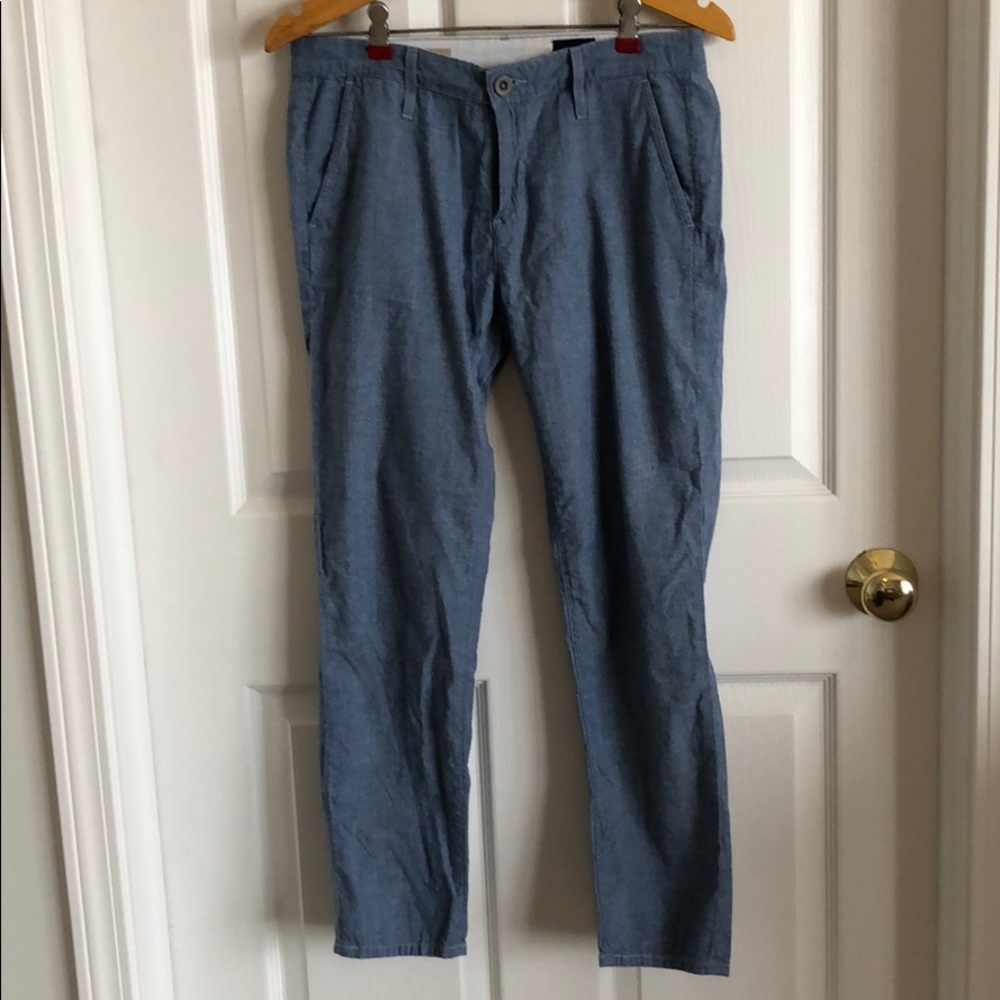 Chambray trouser